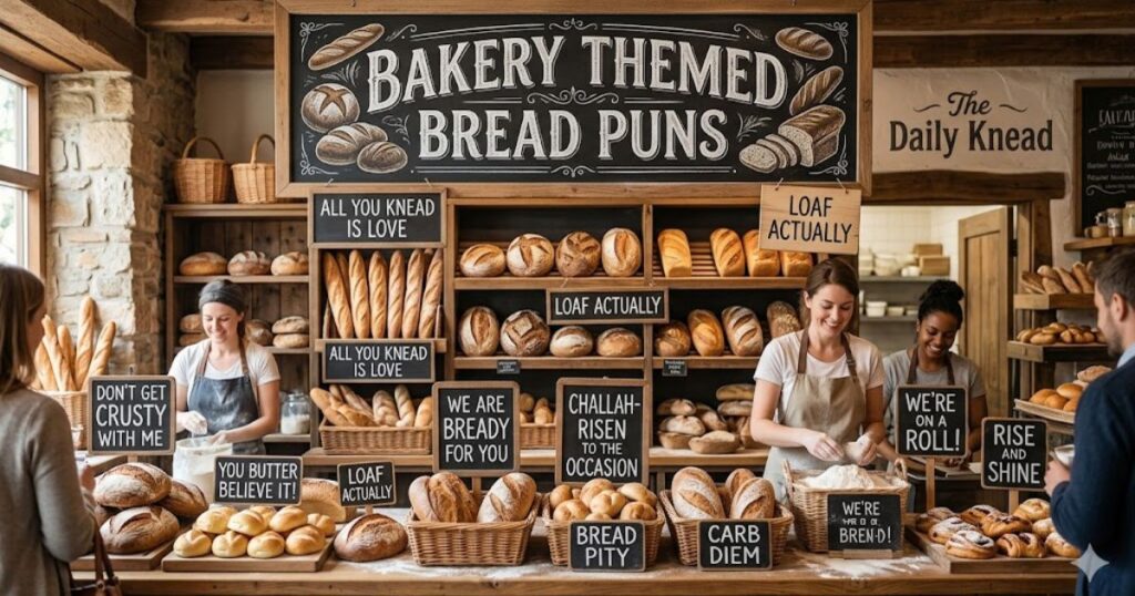 Bakery Themed Bread Puns