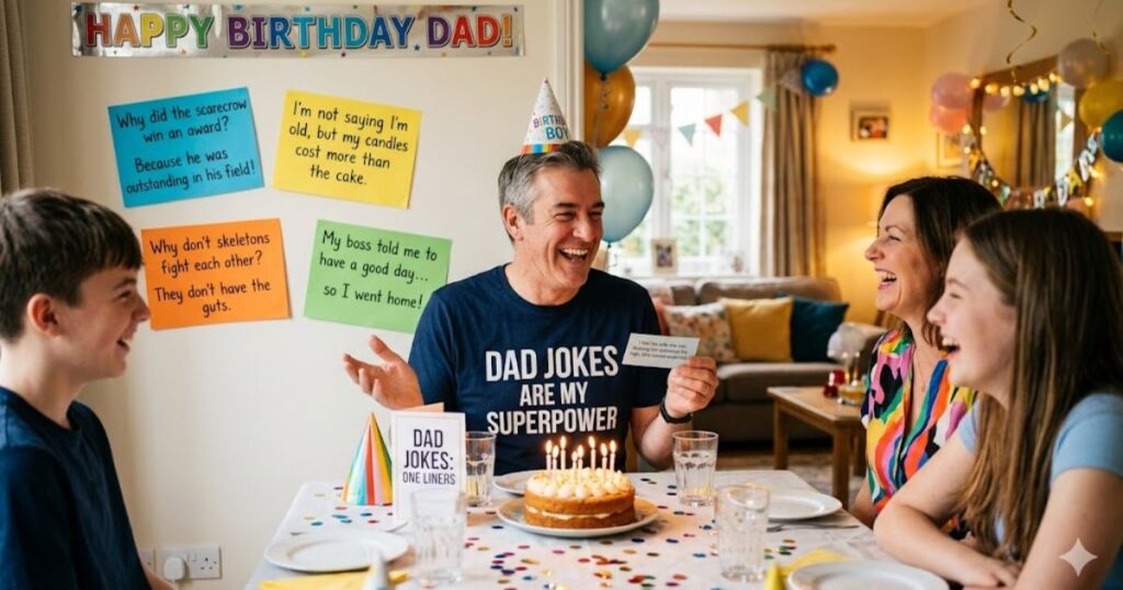 Birthday dad jokes one liners