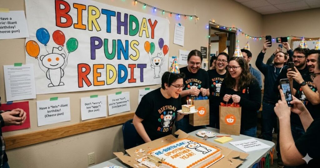 Birthday puns Reddit