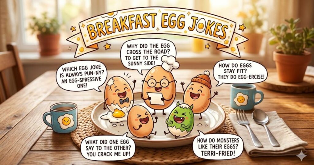 Breakfast Egg Jokes