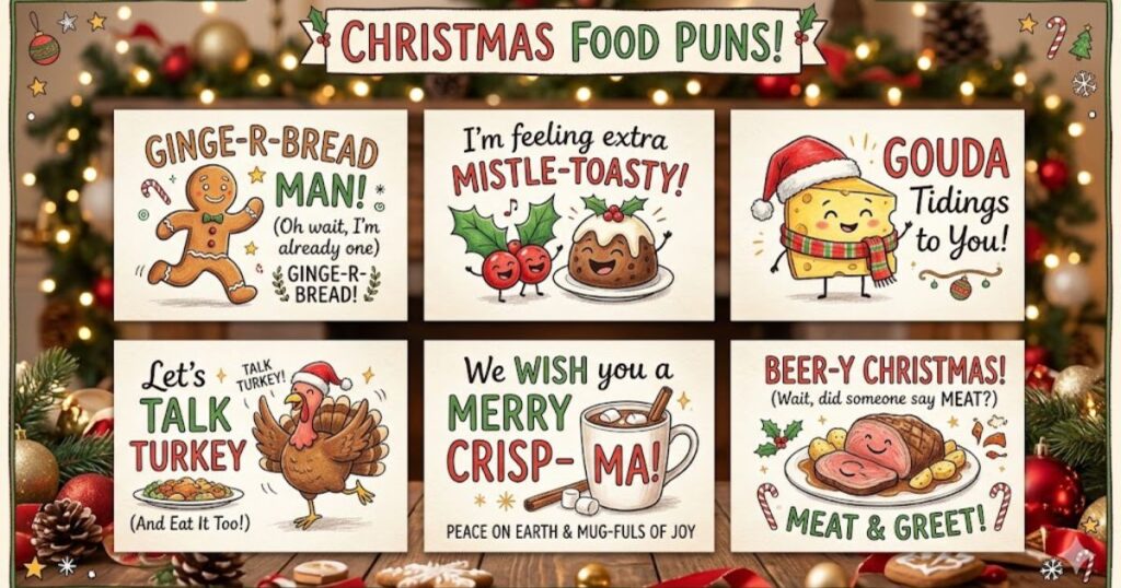 Christmas Food Puns