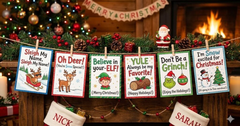 Christmas pun jokes