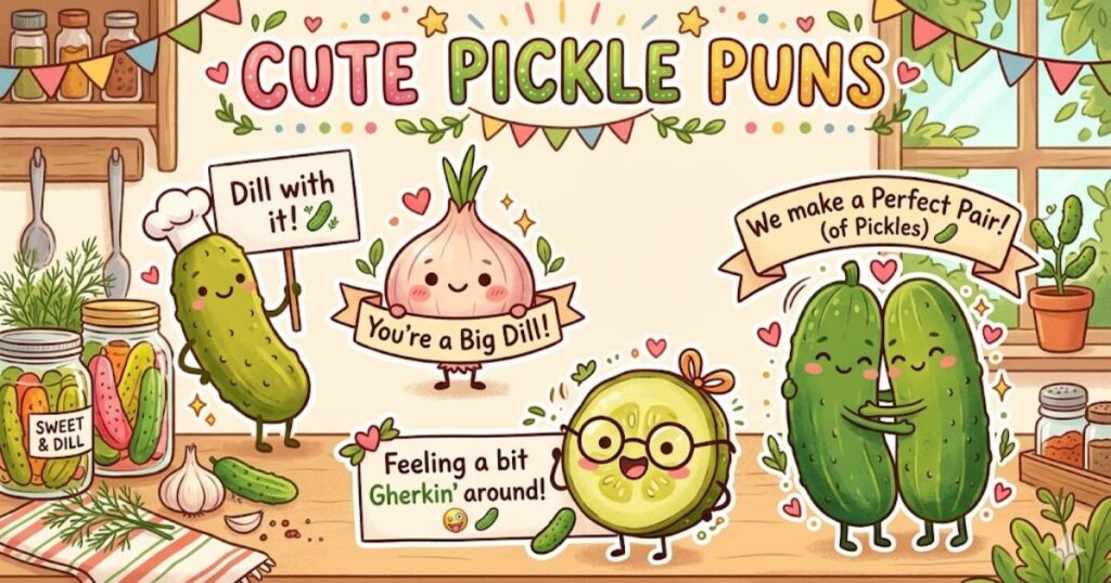 Cute Pickle Puns