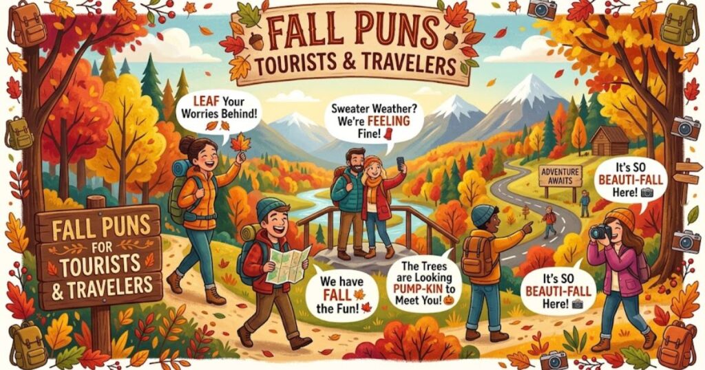 Fall Puns for Tourists and Travelers