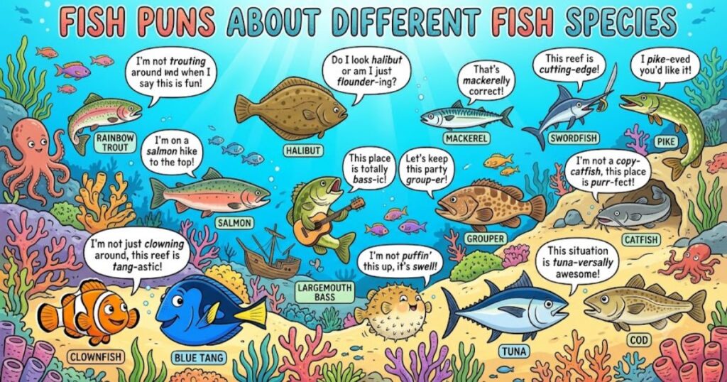 Fish Puns About Different Fish Species