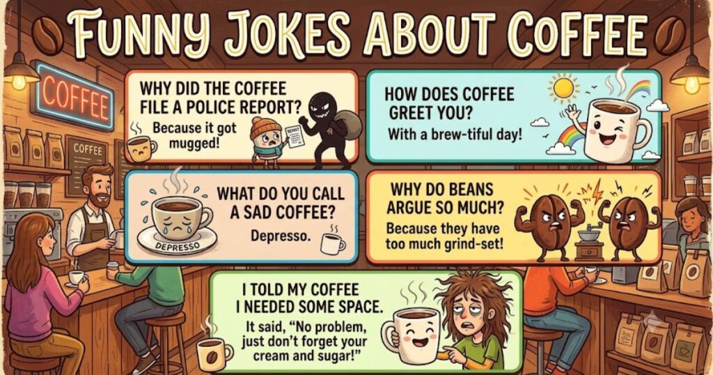 Funny Jokes About Coffee