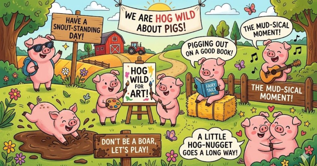 Kid-Friendly Pig Puns