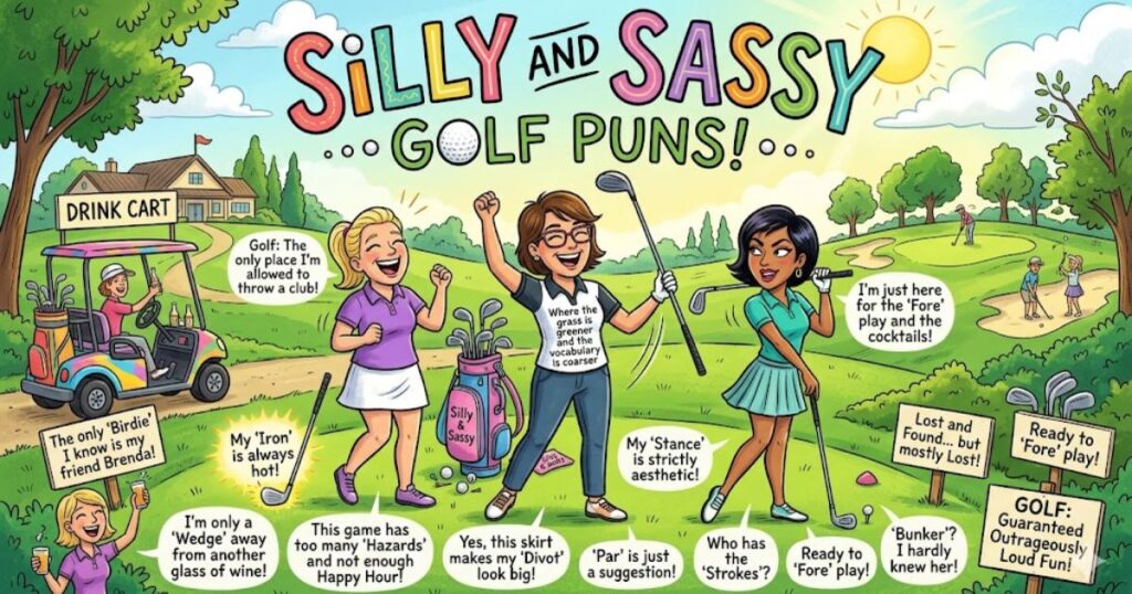 Silly and Sassy Golf Puns