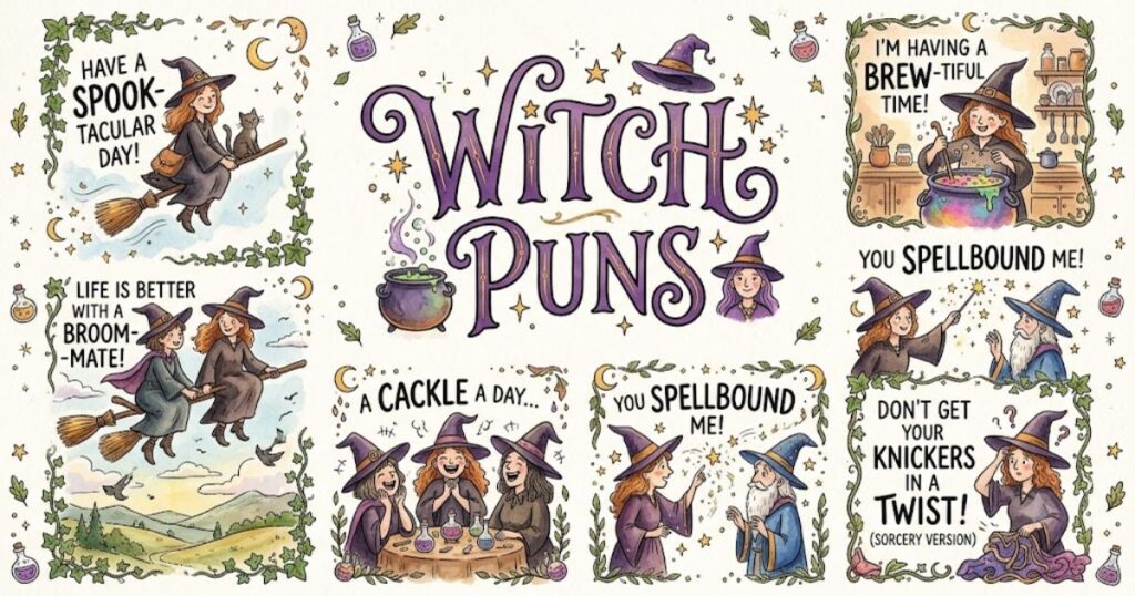 Witch Puns 🧙‍♀️
