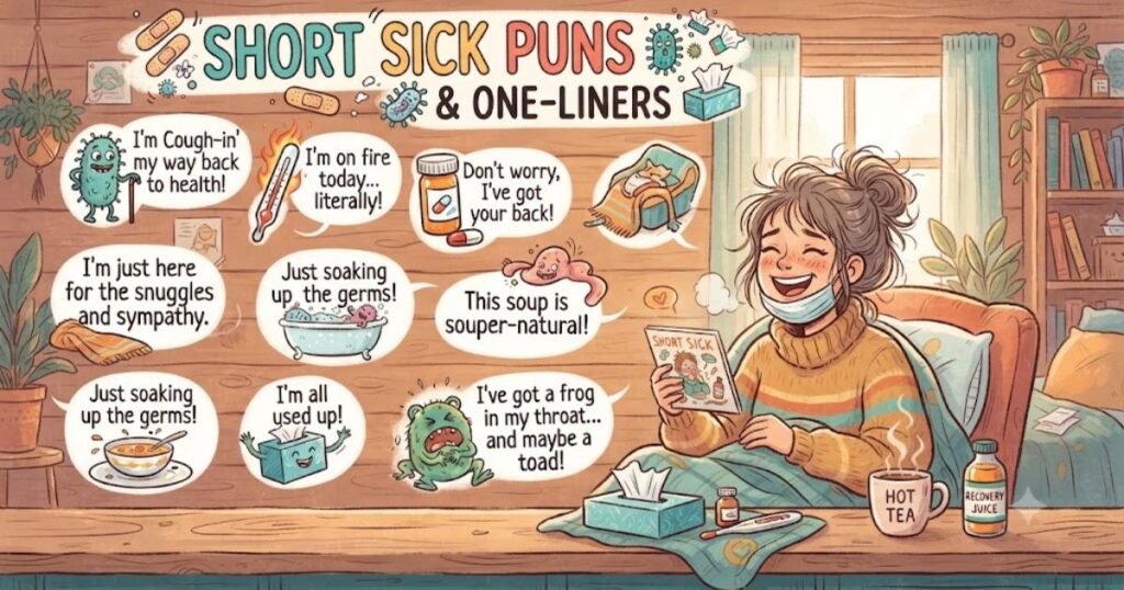 Short Sick Puns & One Liners