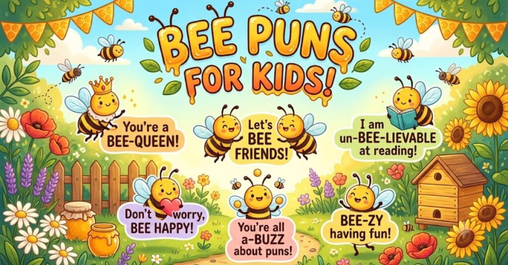 Bee Puns for Kids
