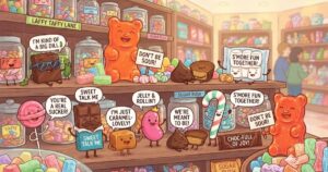 candy puns
