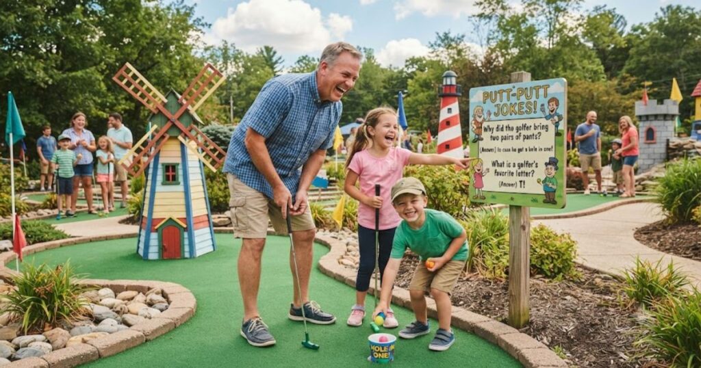 Clean and Family-Friendly Putt Putt Jokes