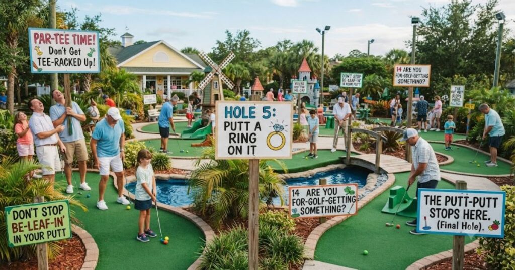 Clever Putt Putt Puns and Wordplay