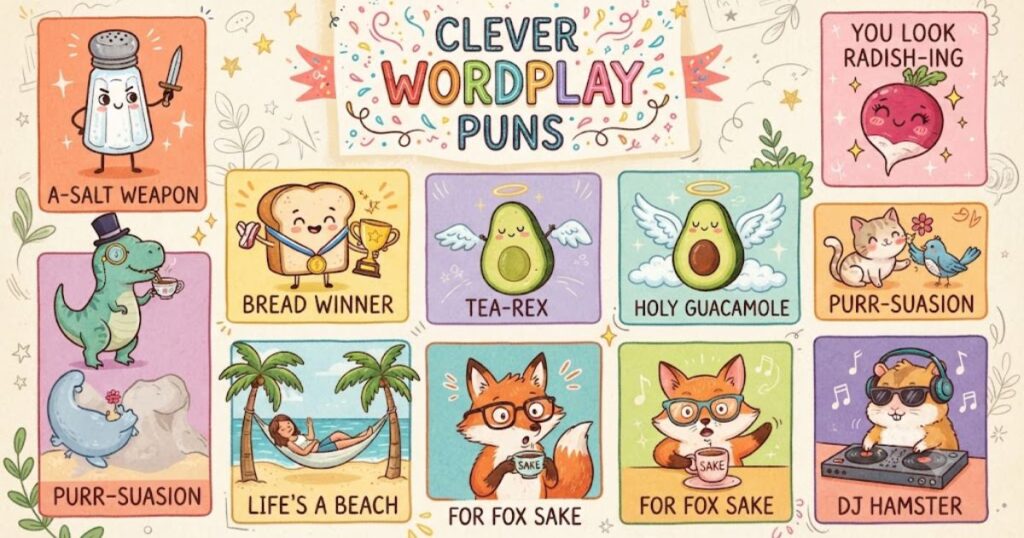 Clever Wordplay Puns