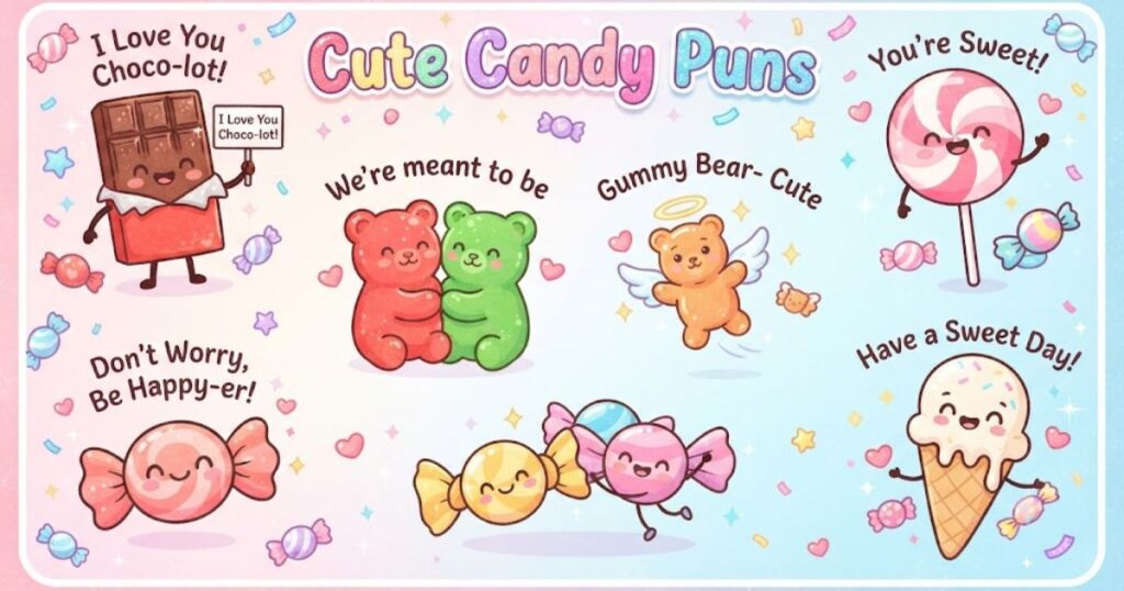 Cute Candy Puns