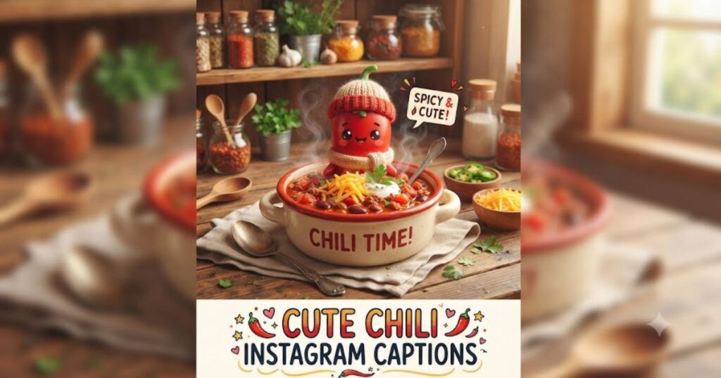 Cute Chili Instagram Captions