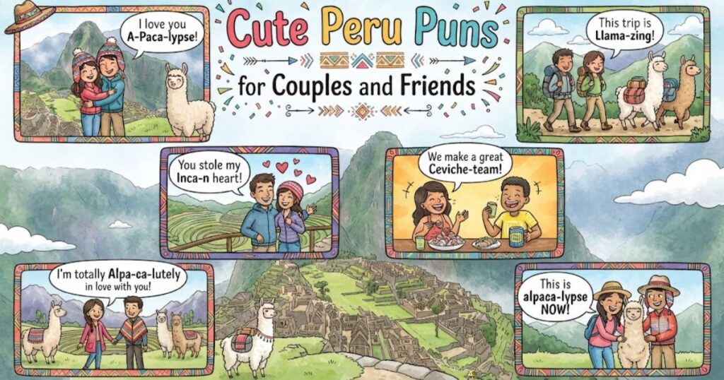 Cute Peru Puns for Couples and Friends