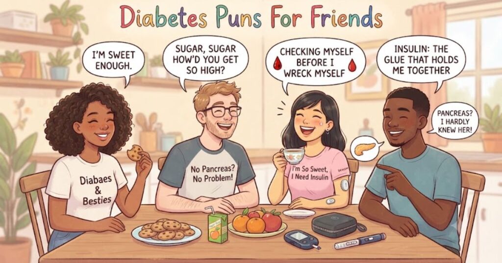 Diabetes Puns for Friends