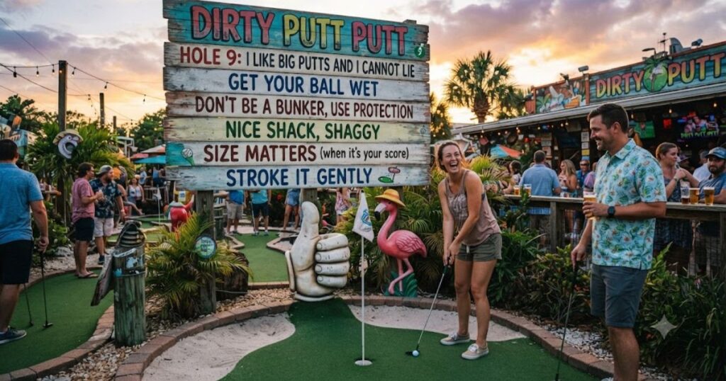 Dirty Putt Putt Puns