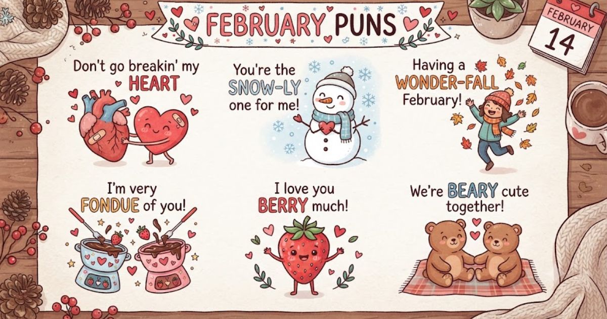 february puns