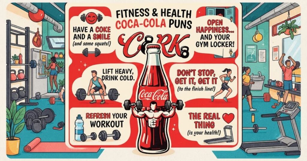 Fitness & Health Coca Cola Puns