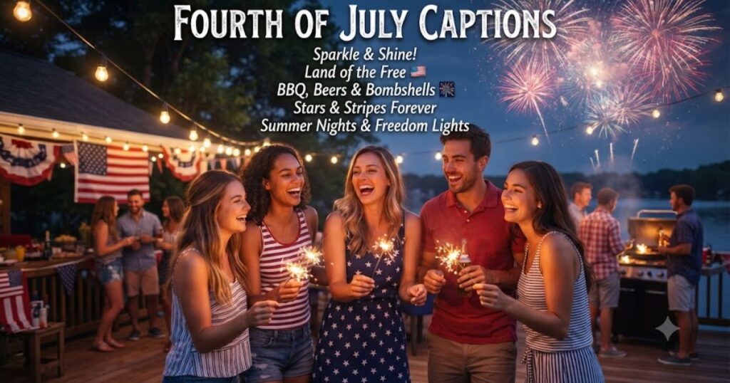 Fourth of July Captions