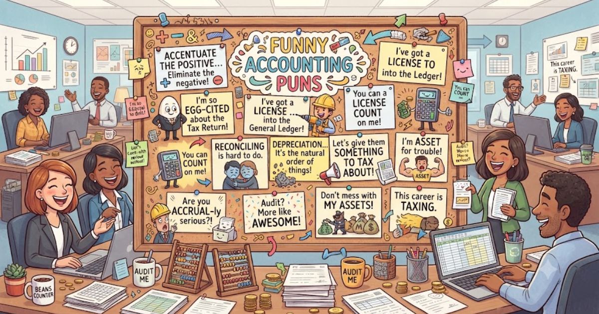 funny accounting puns