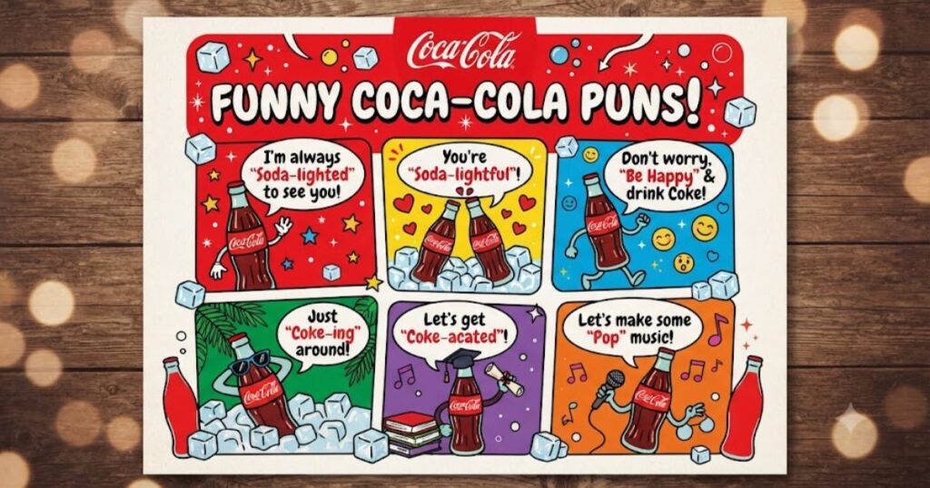 Funny Coca Cola Puns