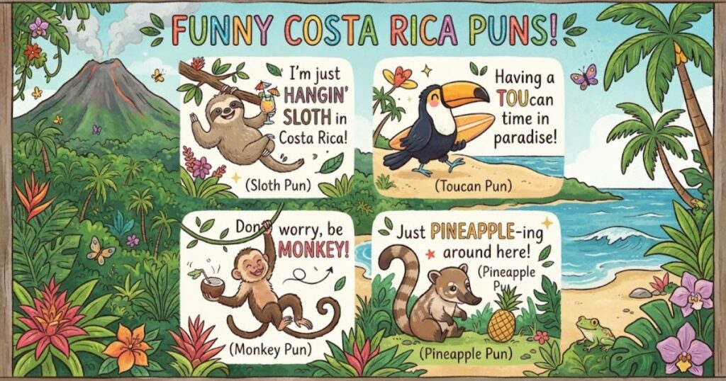 Funny Costa Rica Puns
