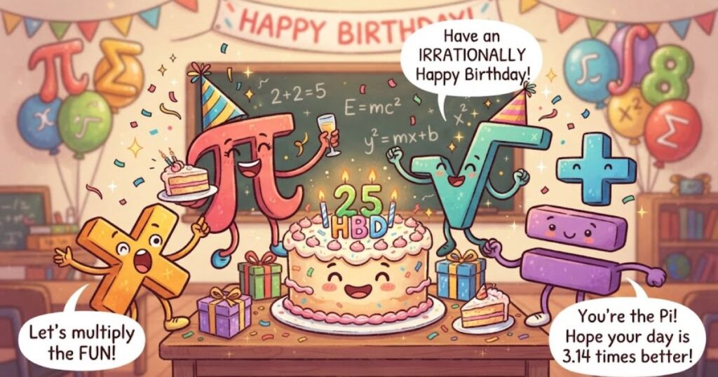 Funny Math Birthday Puns
