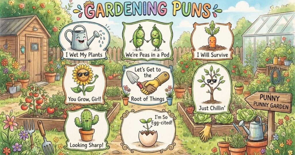 Gardening Puns