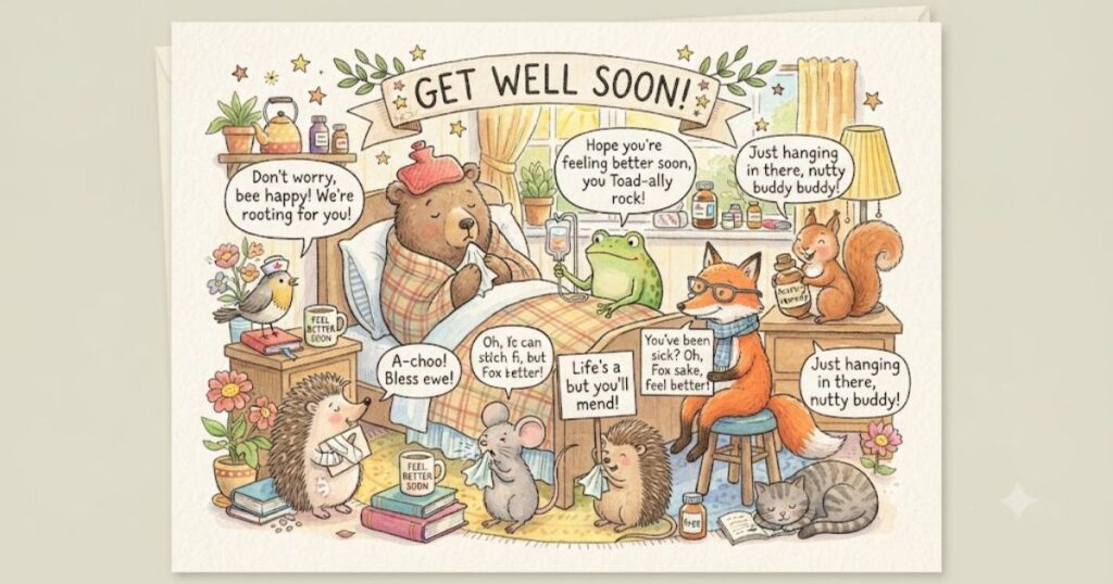 Get Well Soon Sick Puns