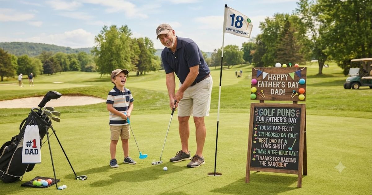 golf puns fathers day