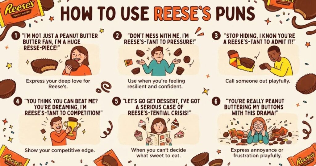 How to Use Reese's Puns