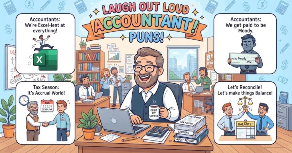 Laugh Out Loud Accountant Puns