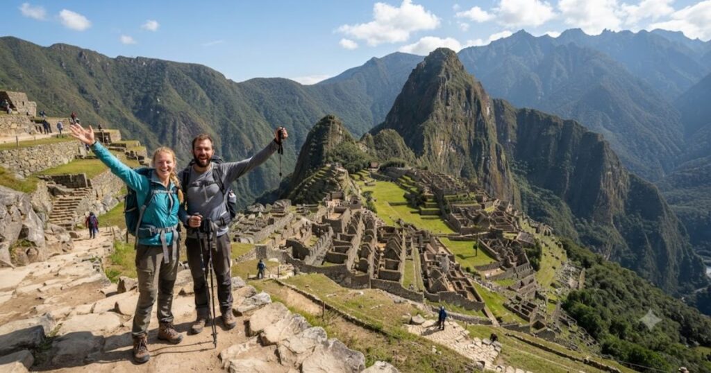 Machu Picchu and Hiking Picture Captions