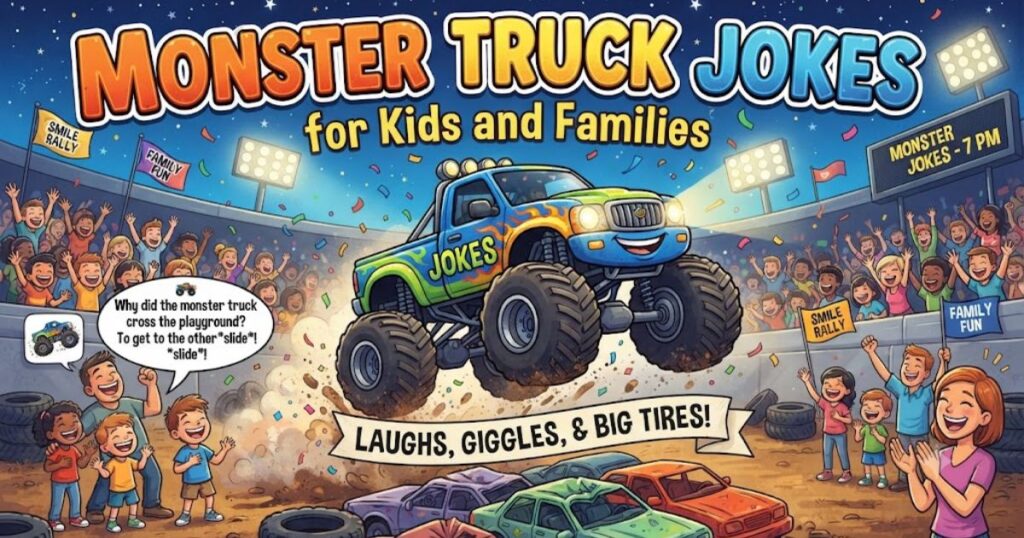 Monster Truck Jokes for Kids and Families