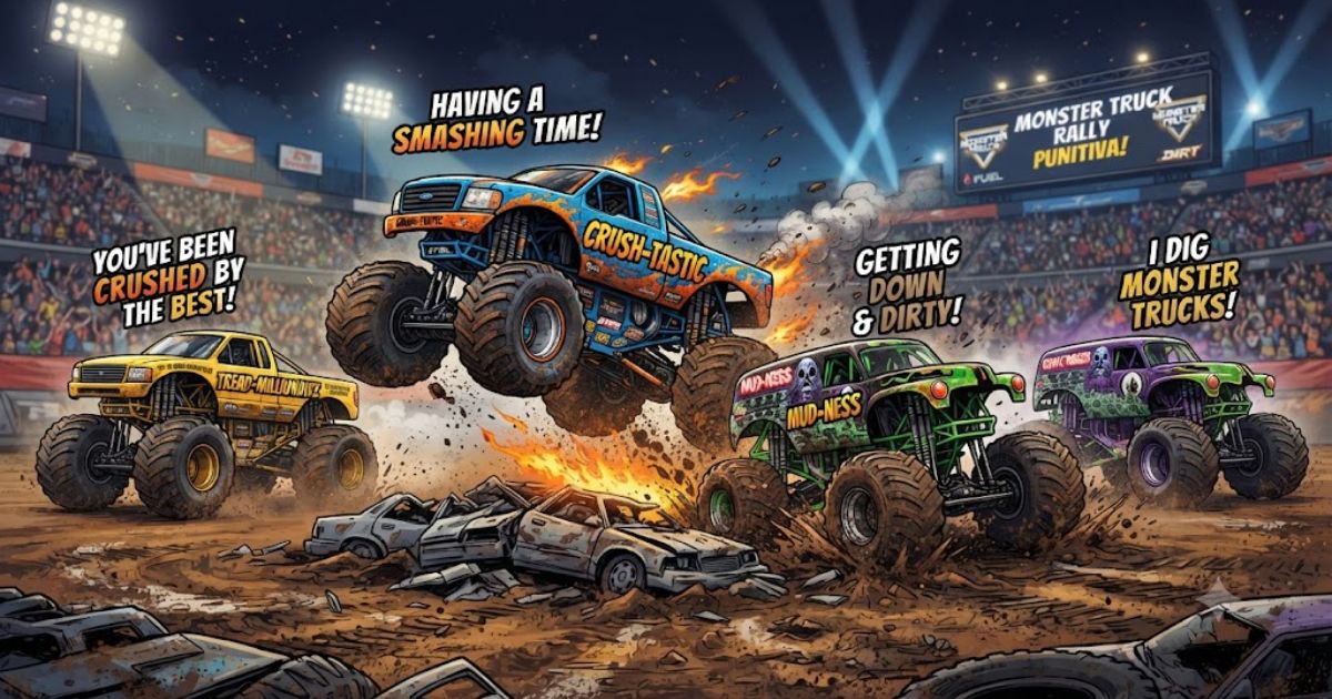 monster truck puns