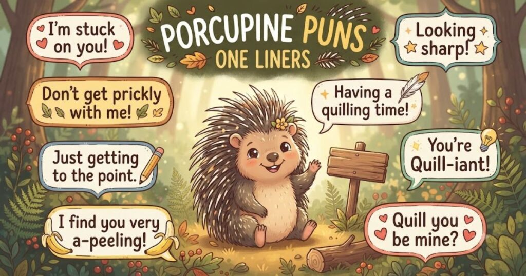 Porcupine Puns One Liners