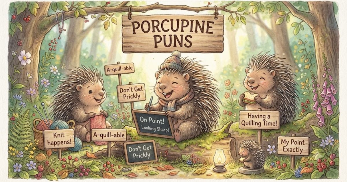 porcupine puns