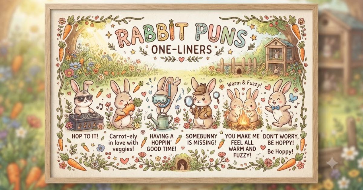 rabbit puns one liners