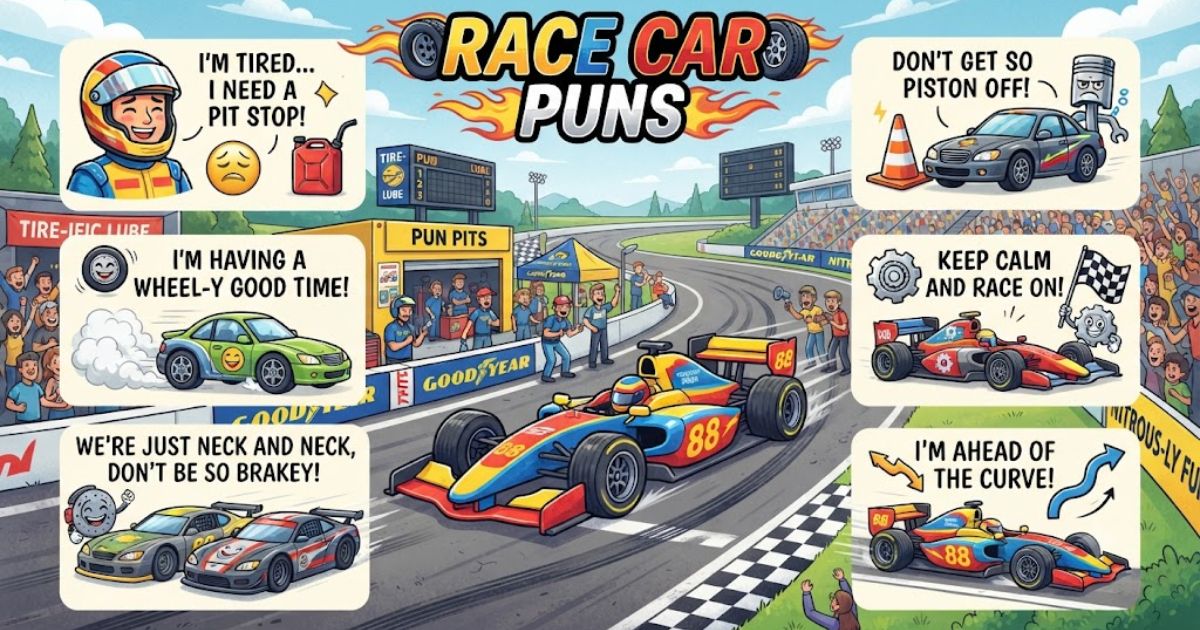 racecar puns