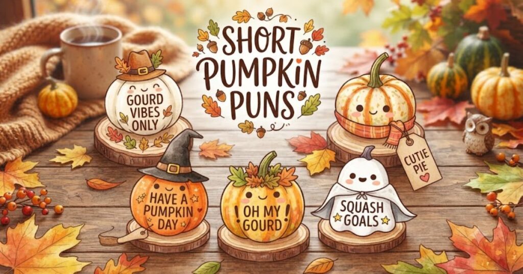 Short Pumpkin Puns
