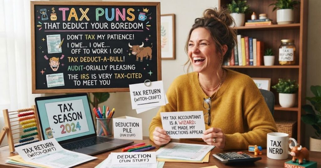 Tax Puns That Deduct Your Boredom