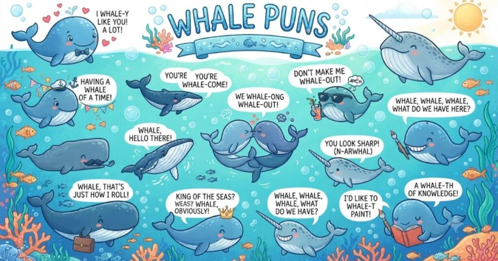 Whale Puns