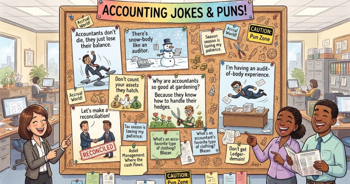 accounting jokes puns