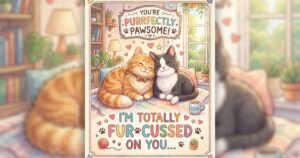 cat love puns