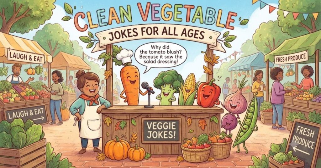 Clean Vegetable Jokes for All Ages