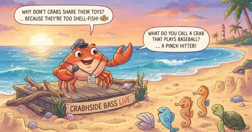 Clever Crab Wordplay Jokes